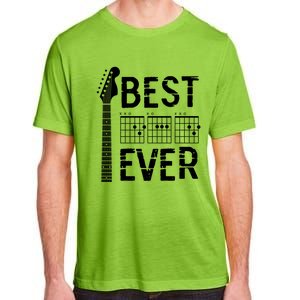 Guitarist Father Best Dad Ever D A D Chord Gifts Guitar Adult ChromaSoft Performance T-Shirt