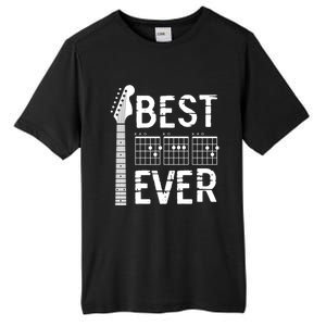 Guitarist Father Best Dad Ever D A D Chord Gifts Guitar Tall Fusion ChromaSoft Performance T-Shirt