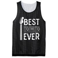 Guitarist Father Best Dad Ever D A D Chord Gifts Guitar Mesh Reversible Basketball Jersey Tank