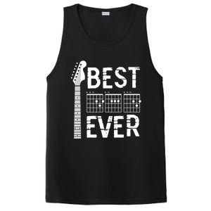 Guitarist Father Best Dad Ever D A D Chord Gifts Guitar PosiCharge Competitor Tank