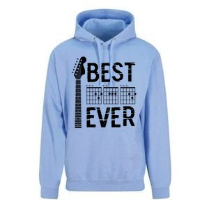 Guitarist Father Best Dad Ever D A D Chord Gifts Guitar Unisex Surf Hoodie