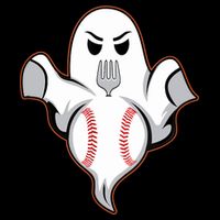 Ghost Forkball Baseball Pitch Fork Ball Strikeout Pitcher Impact Tech Backpack