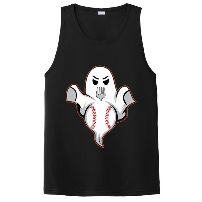Ghost Forkball Baseball Pitch Fork Ball Strikeout Pitcher PosiCharge Competitor Tank