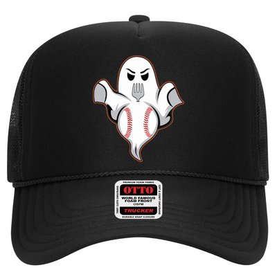 Ghost Forkball Baseball Pitch Fork Ball Strikeout Pitcher Trucker Hat