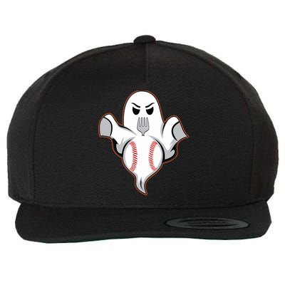 Ghost Forkball Baseball Pitch Fork Ball Strikeout Pitcher Wool Snapback Cap