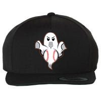 Ghost Forkball Baseball Pitch Fork Ball Strikeout Pitcher Wool Snapback Cap