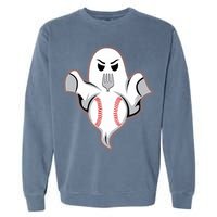 Ghost Forkball Baseball Pitch Fork Ball Strikeout Pitcher Garment-Dyed Sweatshirt