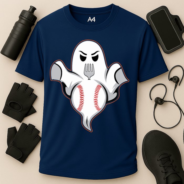 Ghost Forkball Baseball Pitch Fork Ball Strikeout Pitcher Performance Shirt