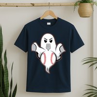 Ghost Forkball Baseball Pitch Fork Ball Strikeout Pitcher T-Shirt