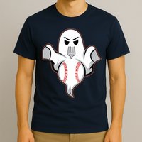 Ghost Forkball Baseball Pitch Fork Ball Strikeout Pitcher T-Shirt