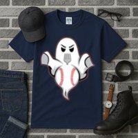 Ghost Forkball Baseball Pitch Fork Ball Strikeout Pitcher Tall T-Shirt