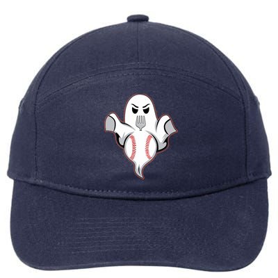 Ghost Forkball Baseball Pitch Fork Ball Strikeout Pitcher 7-Panel Snapback Hat