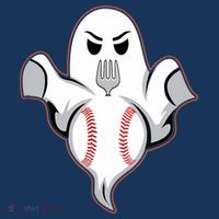 Ghost Forkball Baseball Pitch Fork Ball Strikeout Pitcher Bucket Hat