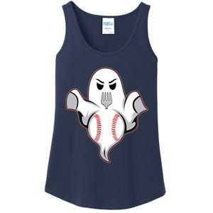 Ghost Forkball Baseball Pitch Fork Ball Strikeout Pitcher Ladies Essential Tank