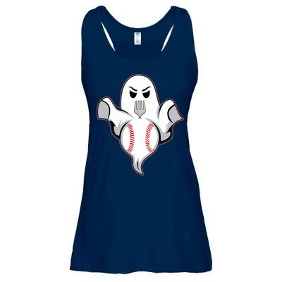 Ghost Forkball Baseball Pitch Fork Ball Strikeout Pitcher Ladies Essential Flowy Tank