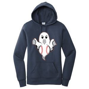 Ghost Forkball Baseball Pitch Fork Ball Strikeout Pitcher Women's Pullover Hoodie