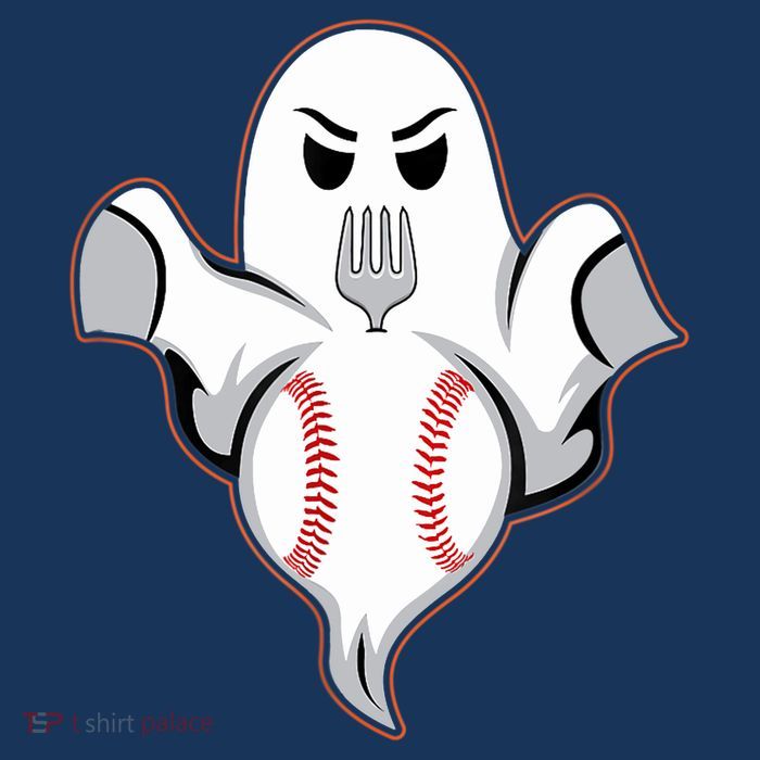 Ghost Forkball Baseball Pitch Fork Ball Strikeout Pitcher Bag