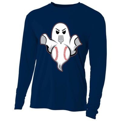 Ghost Forkball Baseball Pitch Fork Ball Strikeout Pitcher Cooling Performance Long Sleeve Crew