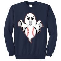 Ghost Forkball Baseball Pitch Fork Ball Strikeout Pitcher Tall Sweatshirt