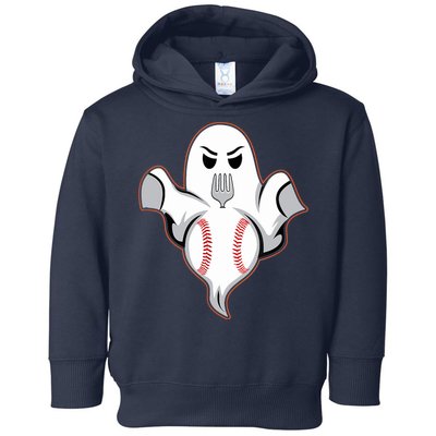 Ghost Forkball Baseball Pitch Fork Ball Strikeout Pitcher Toddler Hoodie