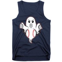 Ghost Forkball Baseball Pitch Fork Ball Strikeout Pitcher Tank Top