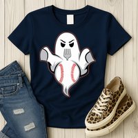 Ghost Forkball Baseball Pitch Fork Ball Strikeout Pitcher Womens T-Shirt