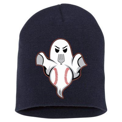Ghost Forkball Baseball Pitch Fork Ball Strikeout Pitcher Short Acrylic Beanie