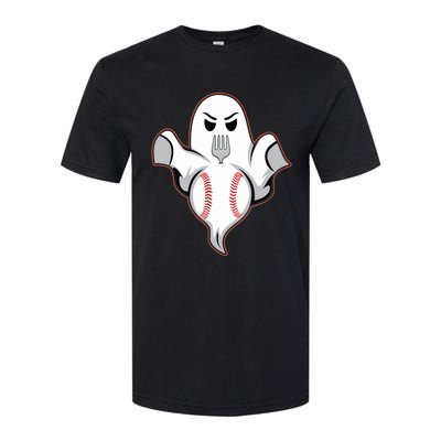 Ghost Forkball Baseball Pitch Fork Ball Strikeout Pitcher Softstyle® CVC T-Shirt