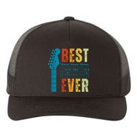 Guitarist Father Best Dad Ever Retro Gift Yupoong Adult 5-Panel Trucker Hat