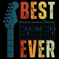 Guitarist Father Best Dad Ever Retro Gift Mug