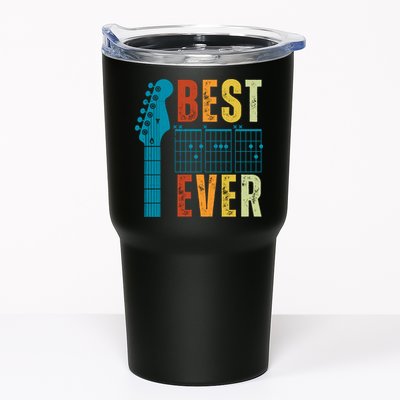 Guitarist Father Best Dad Ever Retro Gift Tumbler