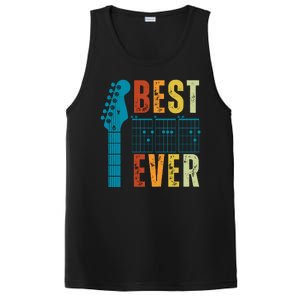 Guitarist Father Best Dad Ever Retro Gift PosiCharge Competitor Tank