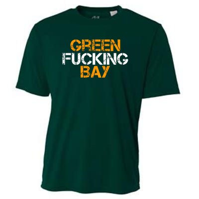 Green Fucking Bay Wisconsin TShirt Cooling Performance Crew T-Shirt