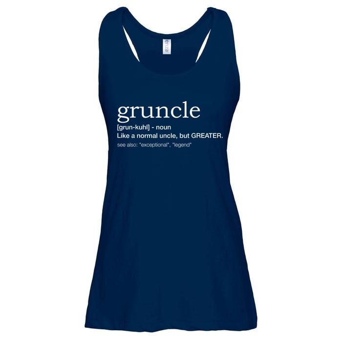  Gruncle for best uncle Ladies Essential Flowy Tank