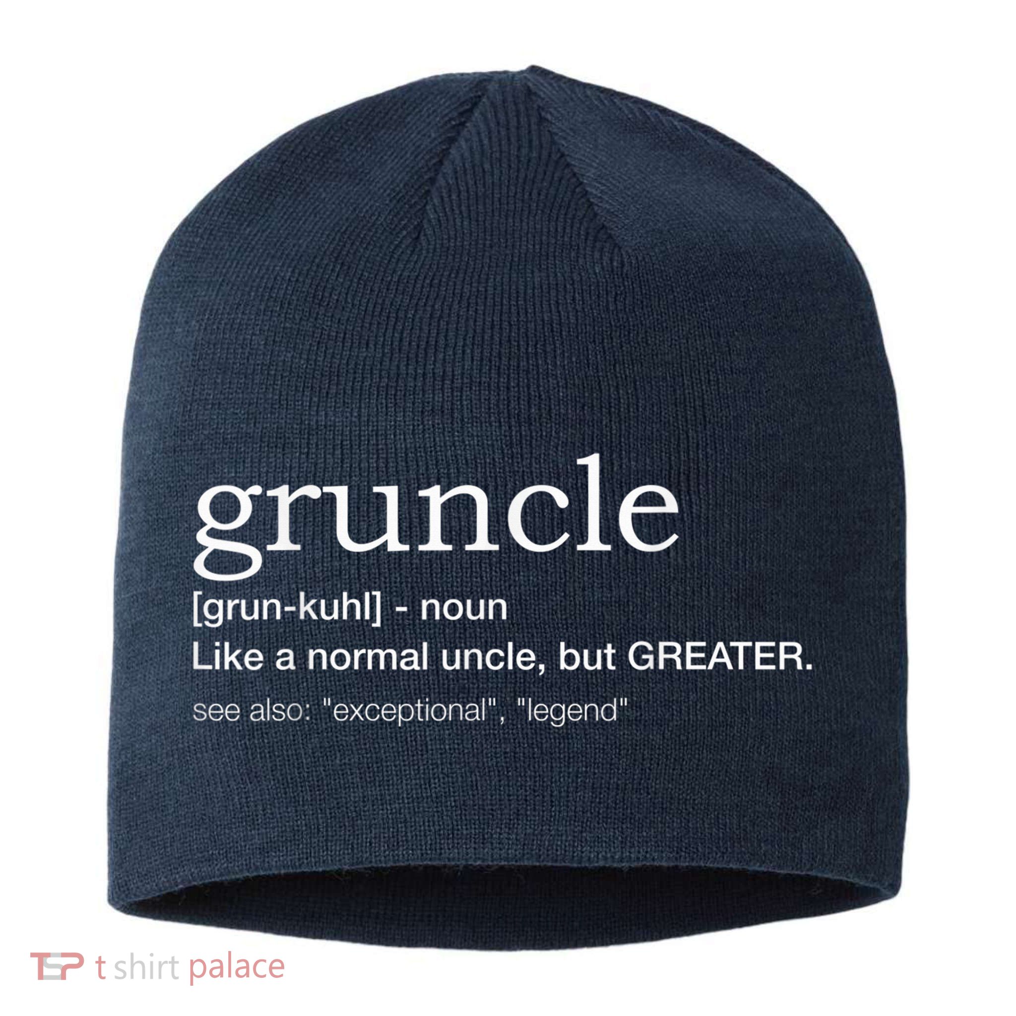  Gruncle for best uncle Sustainable Beanie