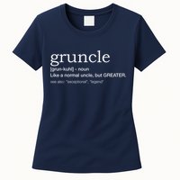  Gruncle for best uncle Womens T-Shirt