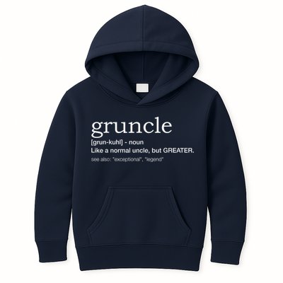  Gruncle for best uncle Kids Hoodie