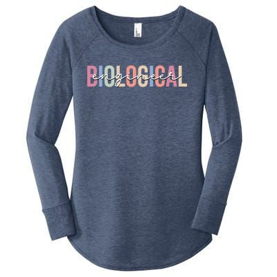 Graphic For Biological Engineer Women's Perfect Tri Tunic Long Sleeve Shirt