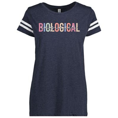 Graphic For Biological Engineer Enza Ladies Jersey Football T-Shirt