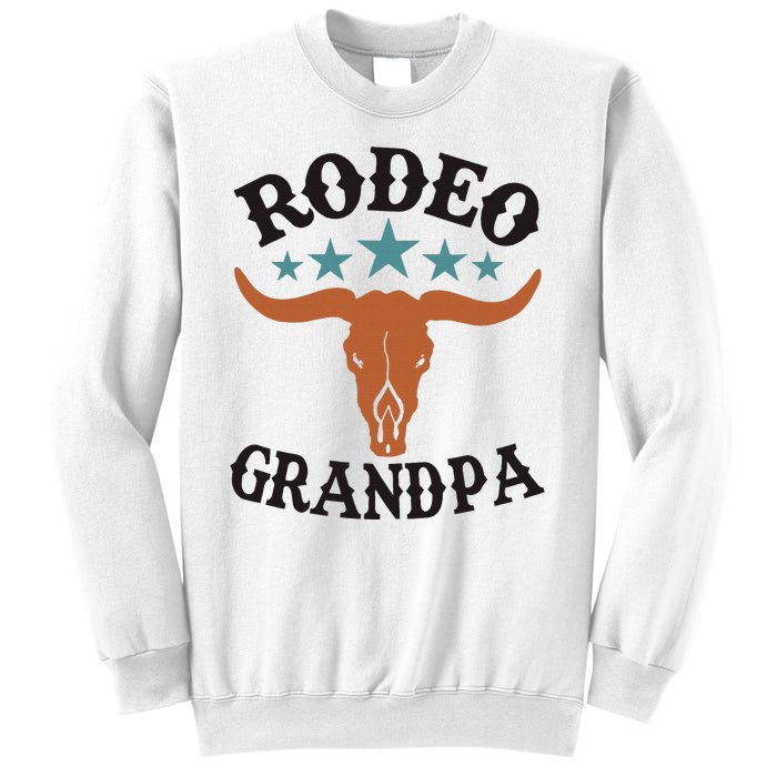 Grandpa First Birthday Cowboy Western Rodeo Party Matching Sweatshirt