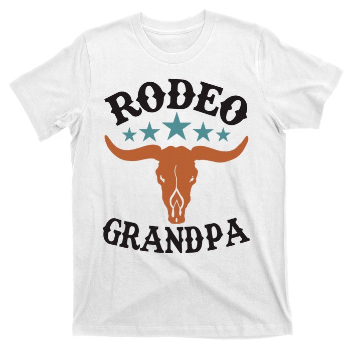 Grandpa First Birthday Cowboy Western Rodeo Party Matching T-Shirt