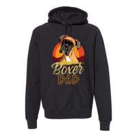 Gift For Boxer Lover Boxer Dad Premium Hoodie