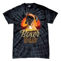 Gift For Boxer Lover Boxer Dad Tie-Dye T-Shirt