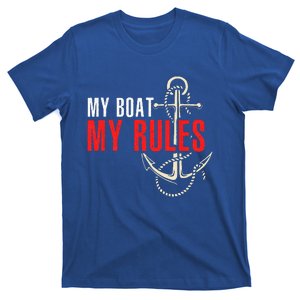 Gift For Boat Captain My Boat My Rules T-Shirt