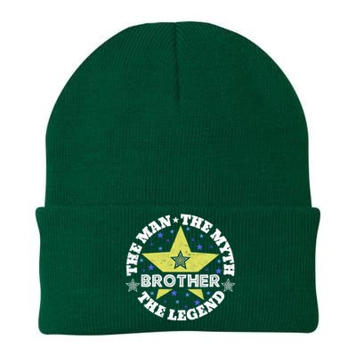 Gifts For Brothers Love My Brother Myth Legend Brother Funny Gift Knit Cap Winter Beanie