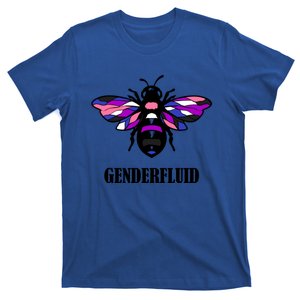 Genderfluid Flag Bee Funny Proud Lgbtq Gender Fluid Pride Gift T-Shirt