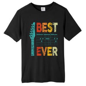 Guitarist Father Best Dad Ever D A D Chord Gifts Guitar Tall Fusion ChromaSoft Performance T-Shirt