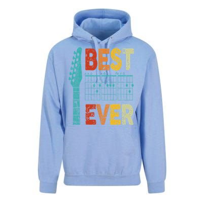 Guitarist Father Best Dad Ever D A D Chord Gifts Guitar Unisex Surf Hoodie