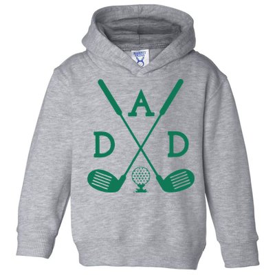 Golf First Birthday Dad Hole In One Golf Sport Matching Toddler Hoodie