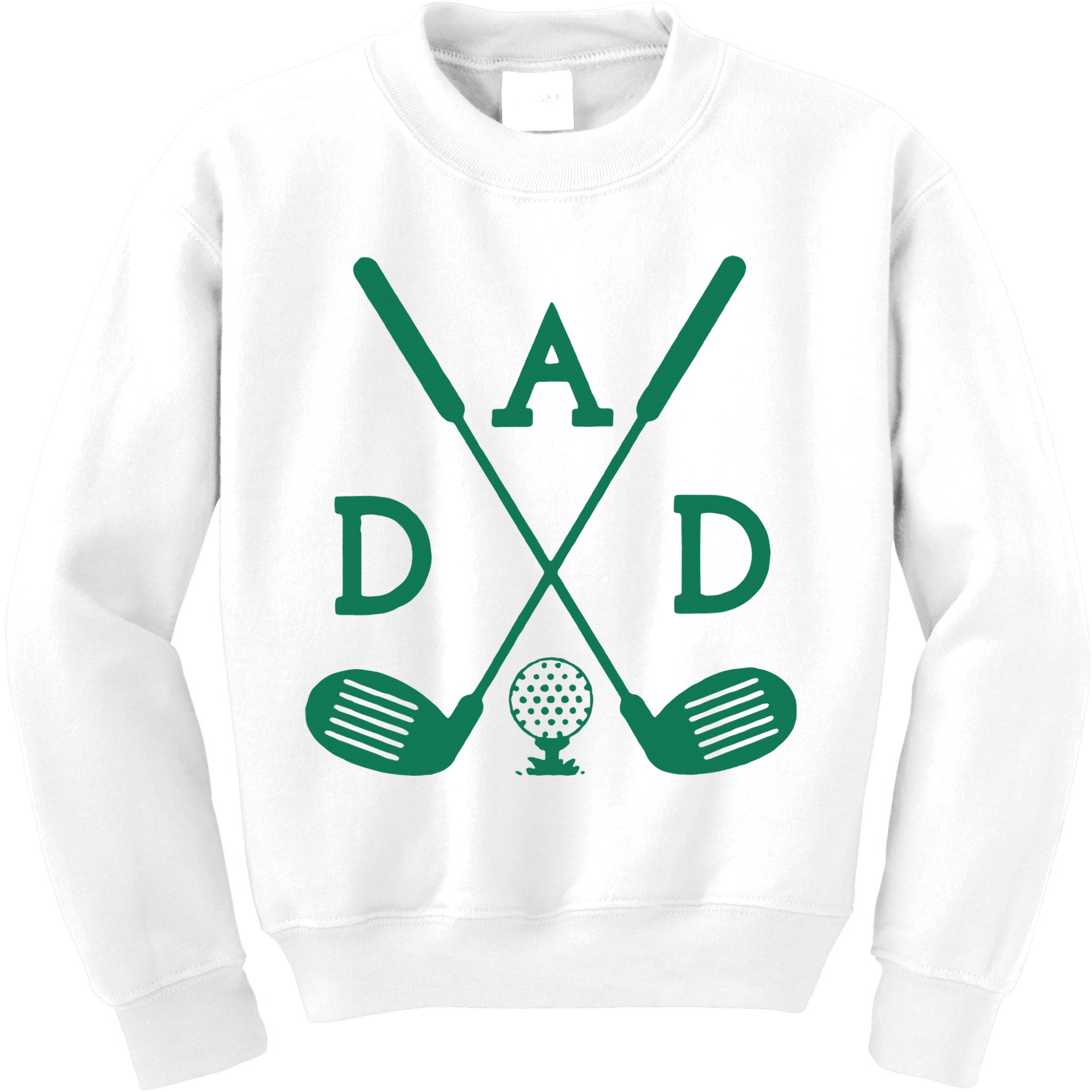 Golf First Birthday Dad Hole In One Golf Sport Matching Kids Sweatshirt